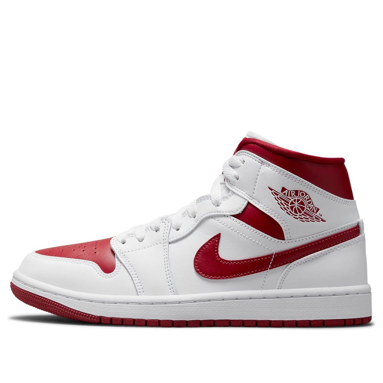 Air Jordan 1 Mid 'White Pomegranate'