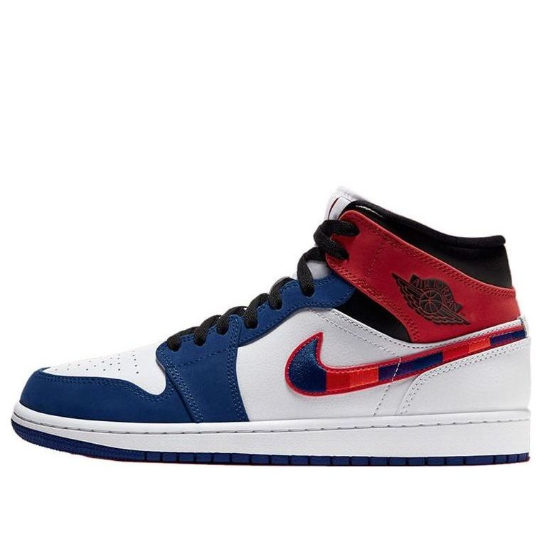 Air Jordan 1 Mid 'Multicolored Swoosh'