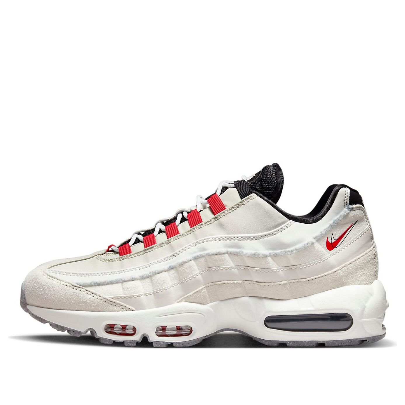 Nike Air Max 95 SE 'Double Swoosh - Light Bone Habanero Red'