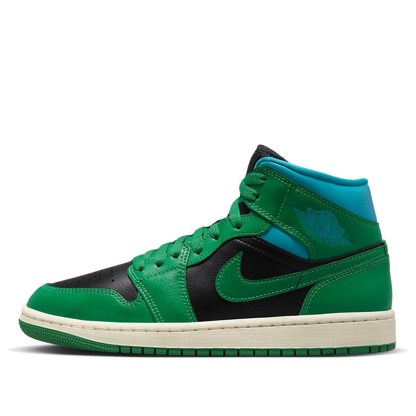 Jordan 1 Mid Lucky Green Aquatone