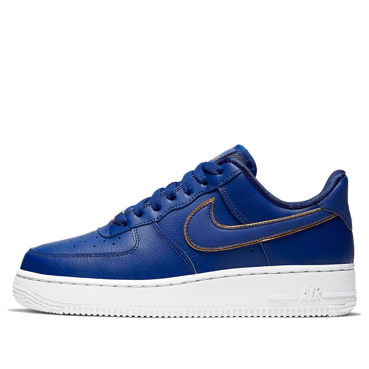 Nike Air Force 1 Low 'Blue Gold Swoosh'