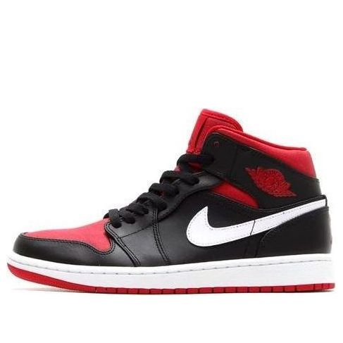 Air Jordan 1 Mid 'Black Gym Red'