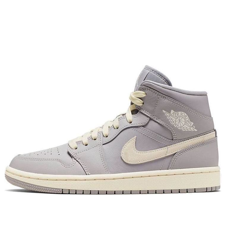 Air Jordan 1 Mid 'Grey Light Bone'