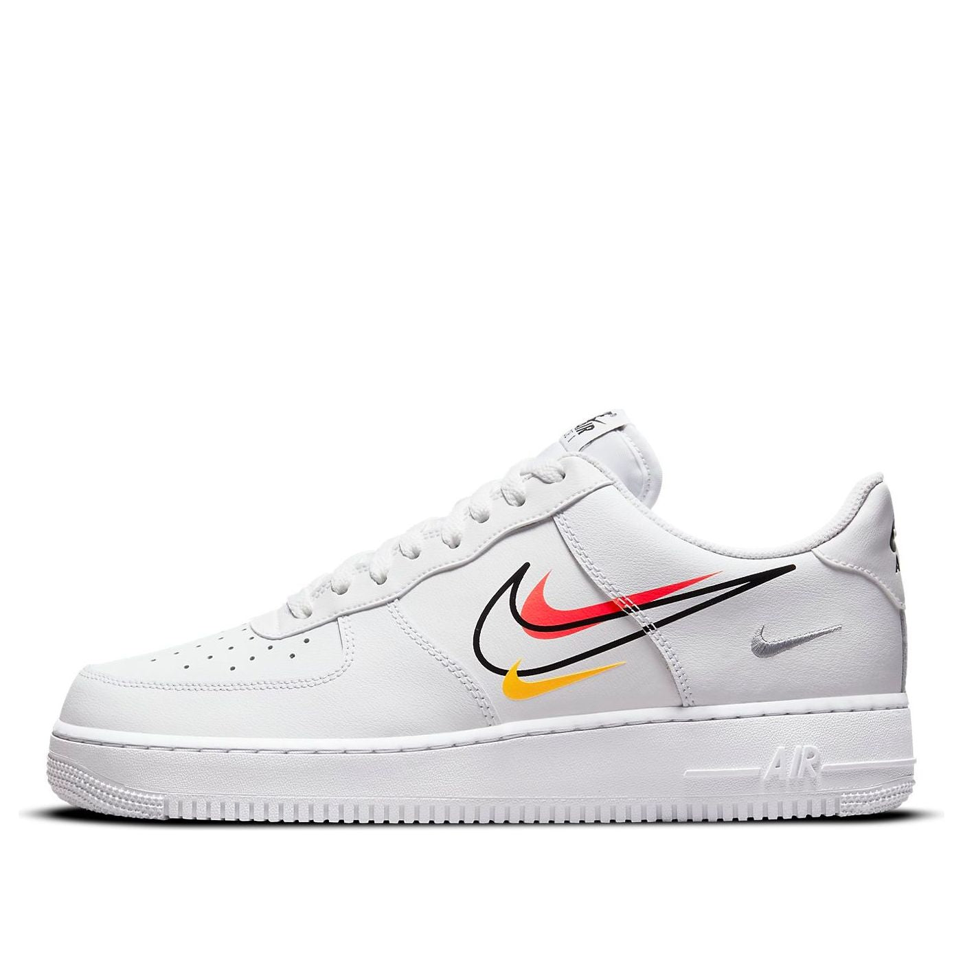 Nike Air Force 1 Low 'Multi-Swoosh Orange Yellow'