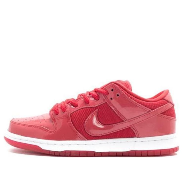 Nike Dunk Low Pro SB 'Red Patent Leather'