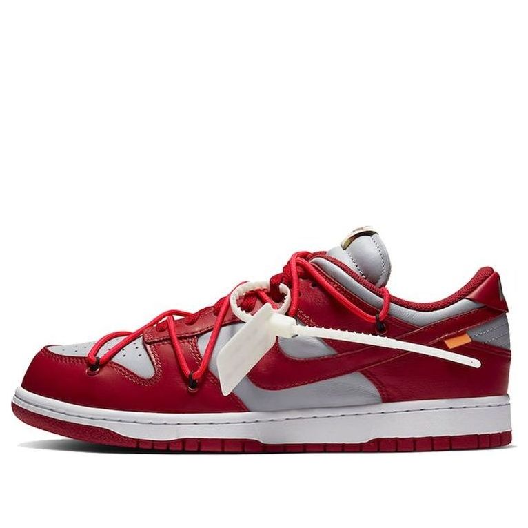 Nike Off-White x Dunk Low 'University Red'